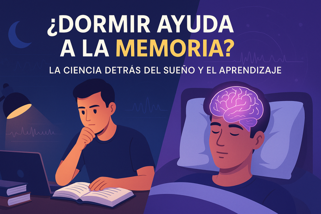 Descubre cómo el sueño mejora la memoria y el aprendizaje. Exploramos las fases del sueño, las teorías científicas y desmentimos el mito de aprender durmiendo.